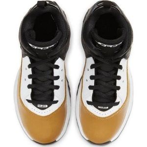 Jordan Boys B'Loyal - Basketball Shoes White/Black/Metallic Gold Size 11.0